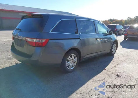 2011 Honda Odyssey Lx из США, поврежденный, VIN 5FNRL5H24BB047831